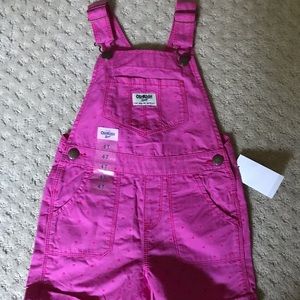 NWT Osh kosh kids overalls - 4T
